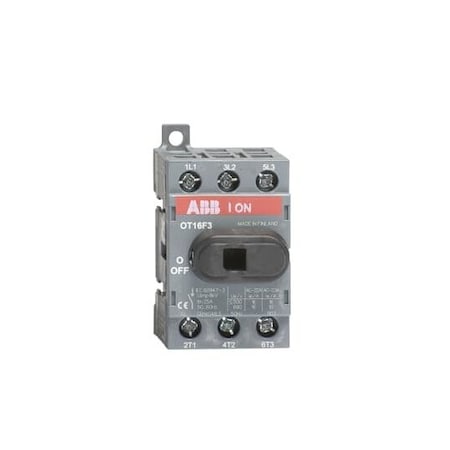 Abb OT16F3, SWITCH NF 3P 16A UL508 OT16F3